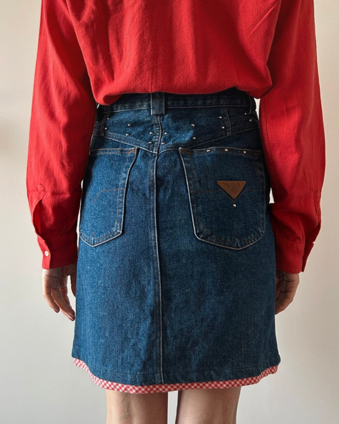 Minigonna jeans